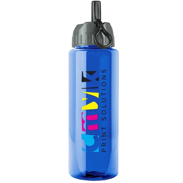 Transparent sports bottle, 32 oz. with Articulating Lid... from ASI 40480 Koozie Group