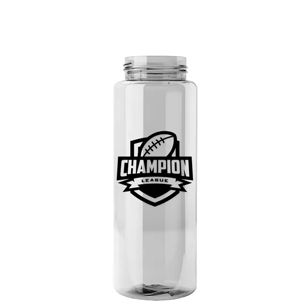 Transparent sports bottle, 32 oz. with Articulating Lid... from ASI 40480 Koozie Group