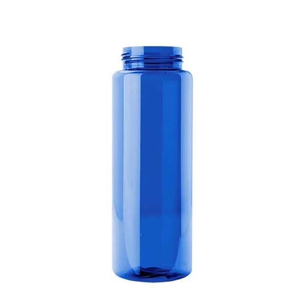 Transparent sports bottle, 32 oz. made of recycled PETE with flip... from ASI 40480 Koozie Group
