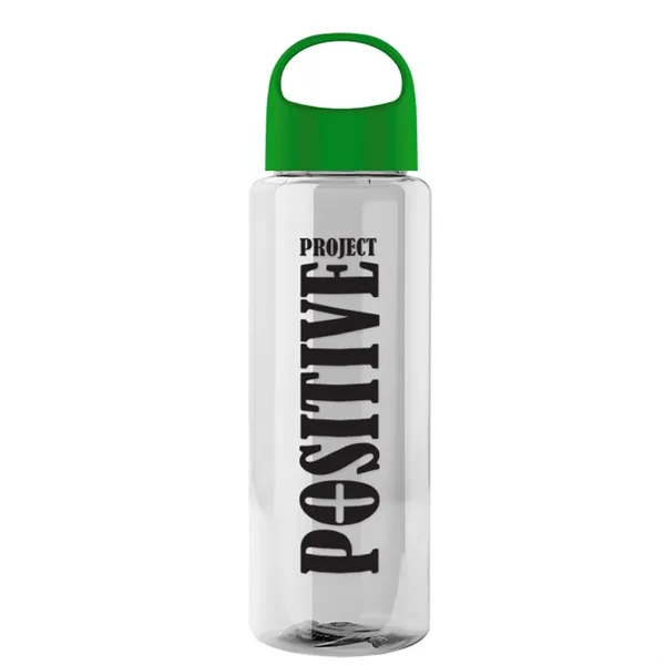 32 oz. Transparent Bottle with Oval Crest lid. Go Big and... from ASI 40480 Koozie Group