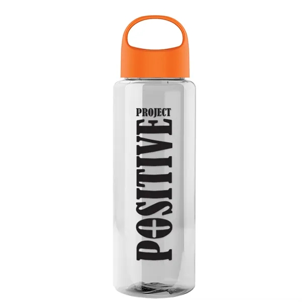 32 oz. Transparent Bottle with Oval Crest lid. Go Big and... from ASI 40480 Koozie Group