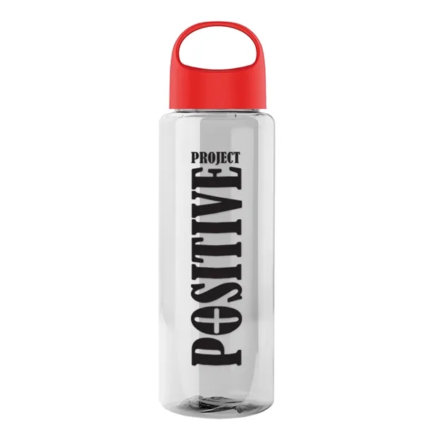 32 oz. Transparent Bottle with Oval Crest lid. Go Big and... from ASI 40480 Koozie Group