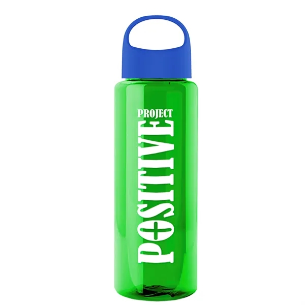 32 oz. Transparent Bottle with Oval Crest lid. Go Big and... from ASI 40480 Koozie Group