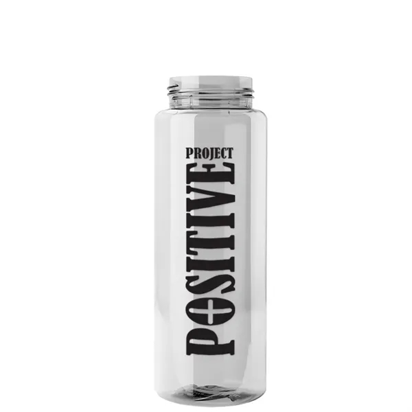 32 oz. Transparent Bottle with Oval Crest lid. Go Big and... from ASI 40480 Koozie Group