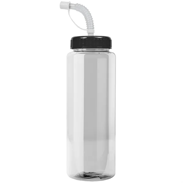 Transparent sports bottle, 32 oz. made of reusable and recyclable PETE.... from ASI 40480 Koozie Group