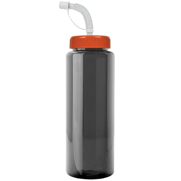 Transparent sports bottle, 32 oz. made of reusable and recyclable PETE.... from ASI 40480 Koozie Group