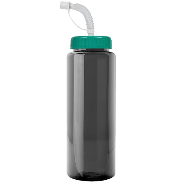 Transparent sports bottle, 32 oz. made of reusable and recyclable PETE.... from ASI 40480 Koozie Group