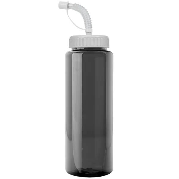Transparent sports bottle, 32 oz. made of reusable and recyclable PETE.... from ASI 40480 Koozie Group