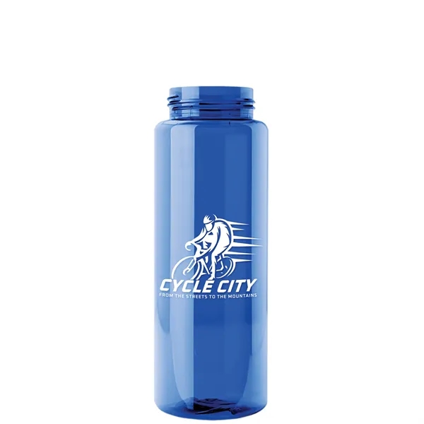 Transparent sports bottle, 32 oz. made of reusable and recyclable PETE.... from ASI 40480 Koozie Group