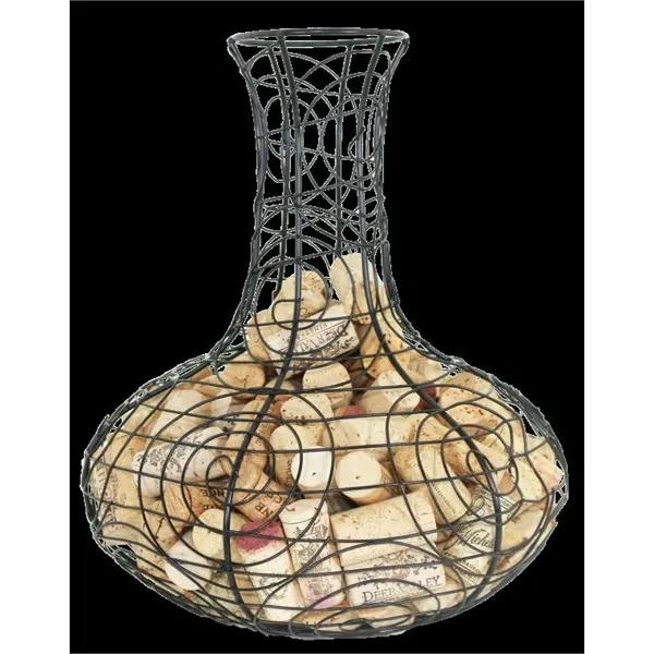 Cork Collector, Black Metal. Blank.... from ASI 55450 Franmara Inc