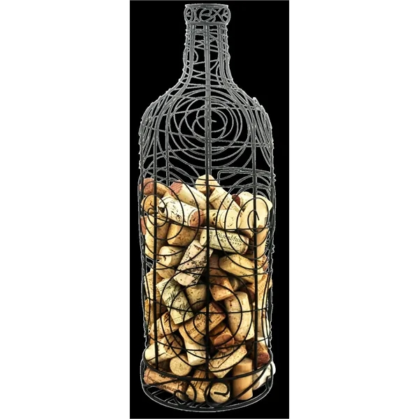 Cork Collector, Black Metal. Blank.... from ASI 55450 Franmara Inc