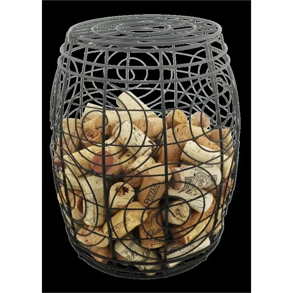 Cork Collector, Black Metal. Blank.... from ASI 55450 Franmara Inc