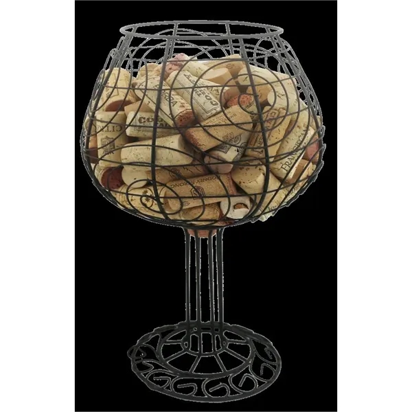 Cork Collector, Black Metal. Blank.... from ASI 55450 Franmara Inc