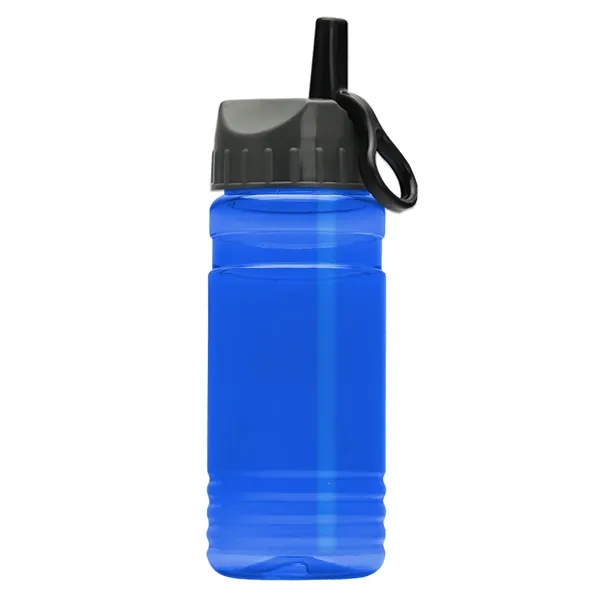 Transparent sports bottle, 20 oz. Sports Bottle - Ring Straw Lid... from ASI 40480 Koozie Group