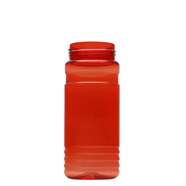 Transparent sports bottle, 20 oz. Sports Bottle - Ring Straw Lid... from ASI 40480 Koozie Group