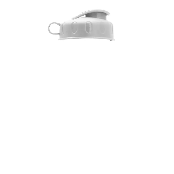 Transparent sports bottle, 2 oz. Straight-wall design with Flip Top Lid... from ASI 40480 Koozie Group