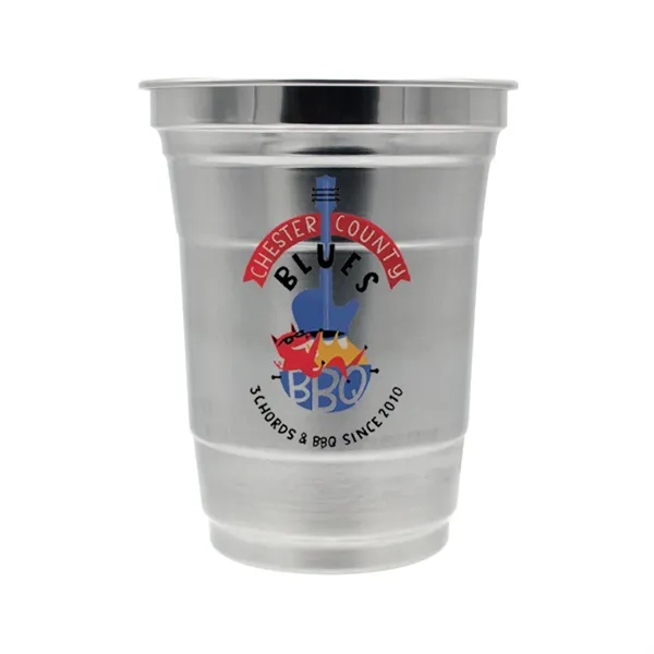 Top Cup by Ball™ 16 oz. Recycled Aluminum Cup, Full Color... from ASI 30270 Aakron Line