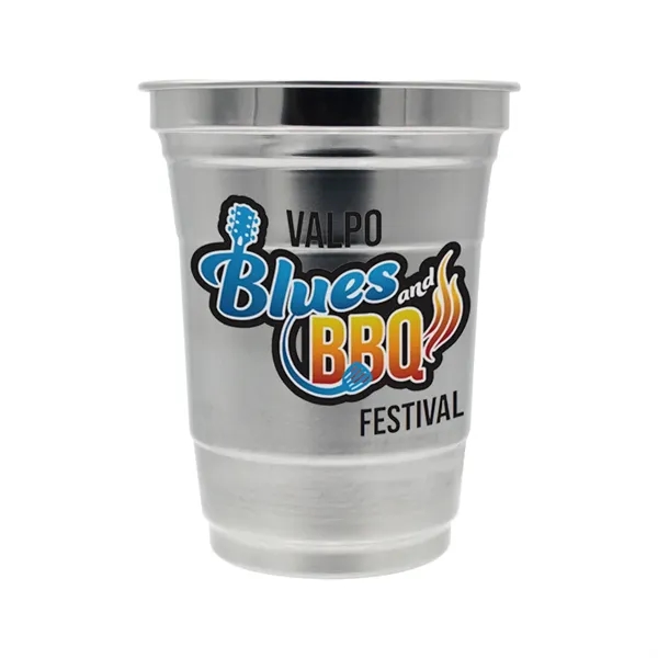 Top Cup by Ball™ 16 oz. Recycled Aluminum Cup, Full Color... from ASI 30270 Aakron Line