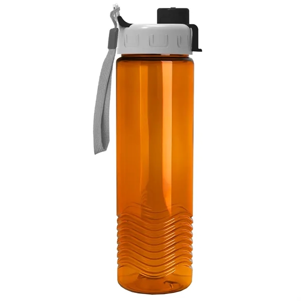 Wave 24 oz. Bottle - Quick Snap Lid... from ASI 40480 Koozie Group