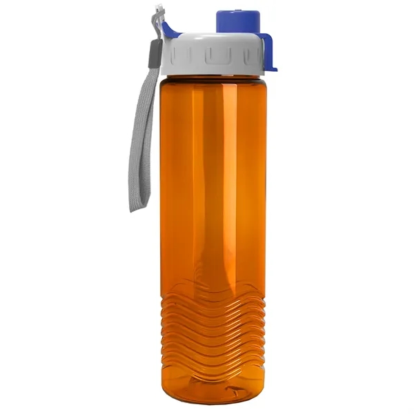 Wave 24 oz. Bottle - Quick Snap Lid... from ASI 40480 Koozie Group