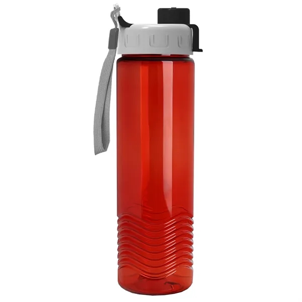 Wave 24 oz. Bottle - Quick Snap Lid... from ASI 40480 Koozie Group