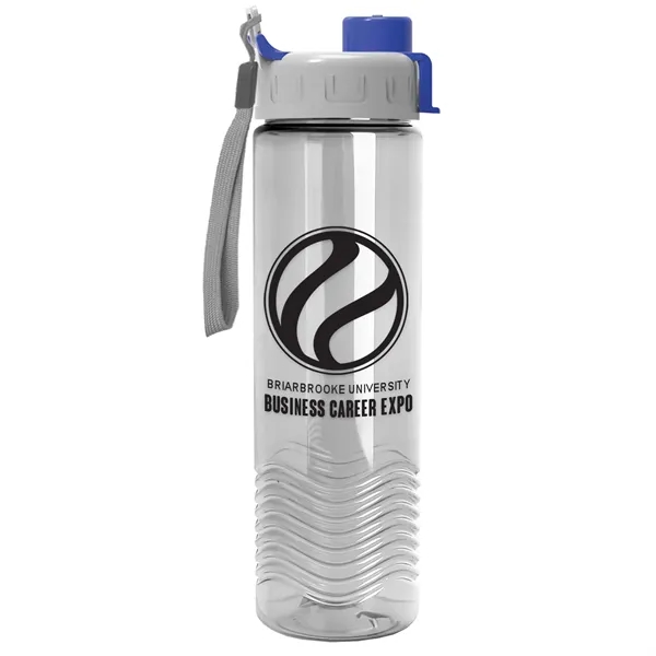 Wave 24 oz. Bottle - Quick Snap Lid... from ASI 40480 Koozie Group