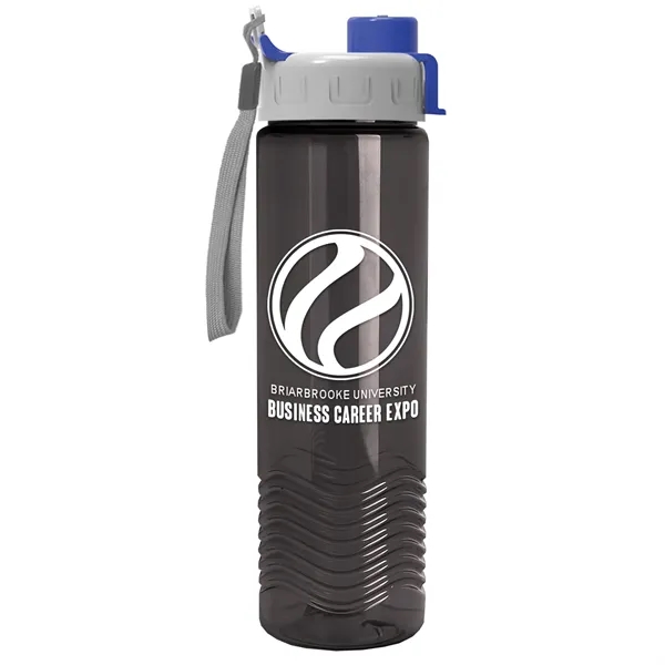 Wave 24 oz. Bottle - Quick Snap Lid... from ASI 40480 Koozie Group