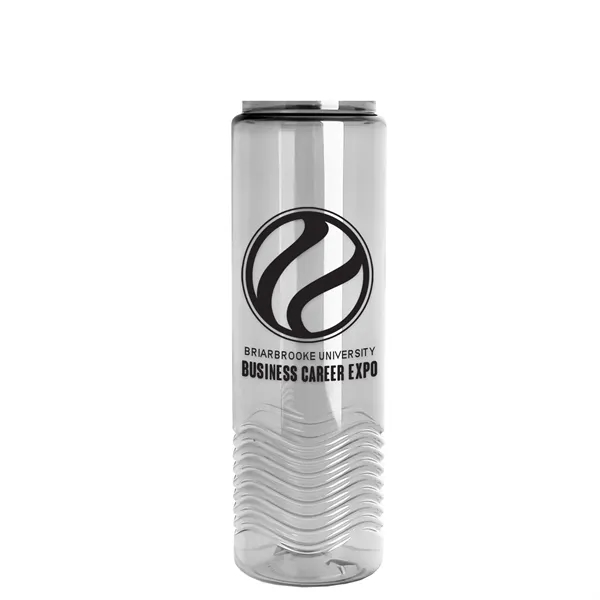 Wave 24 oz. Bottle - Quick Snap Lid... from ASI 40480 Koozie Group