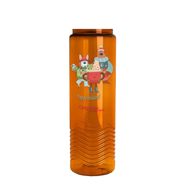 Wave 24 oz. Bottle - Quick Snap Lid... from ASI 40480 Koozie Group