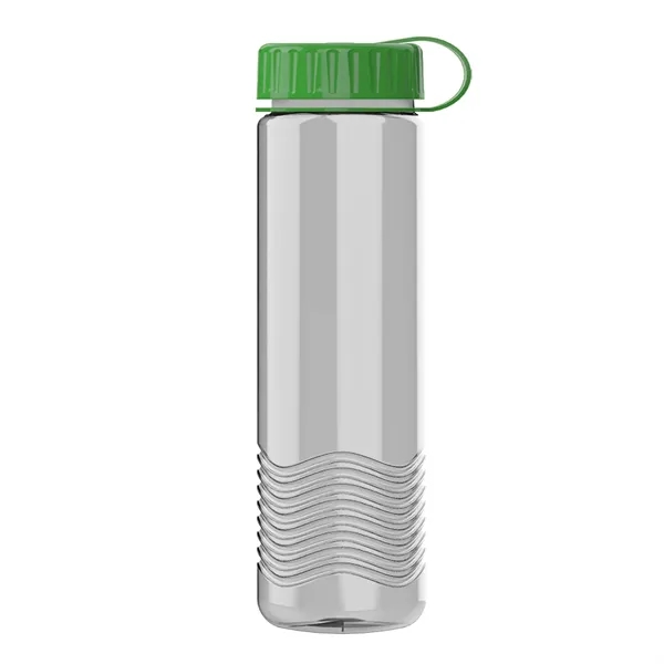 24oz Wave Bottle - Tethered Lid... from ASI 40480 Koozie Group