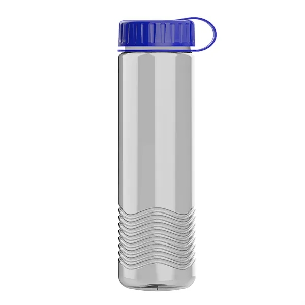 24oz Wave Bottle - Tethered Lid... from ASI 40480 Koozie Group