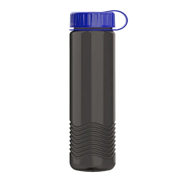 24oz Wave Bottle - Tethered Lid... from ASI 40480 Koozie Group