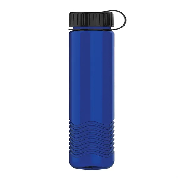 24oz Wave Bottle - Tethered Lid... from ASI 40480 Koozie Group