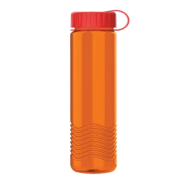 24oz Wave Bottle - Tethered Lid... from ASI 40480 Koozie Group