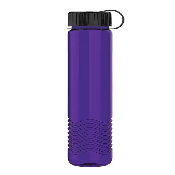24oz Wave Bottle - Tethered Lid... from ASI 40480 Koozie Group