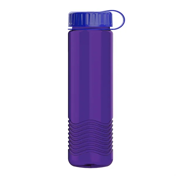 24oz Wave Bottle - Tethered Lid... from ASI 40480 Koozie Group