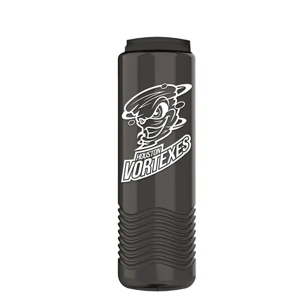 24oz Wave Bottle - Tethered Lid... from ASI 40480 Koozie Group