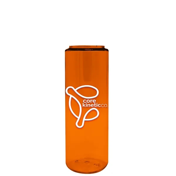 Freedom Bottle - 28 oz.Transparent Tritan™ Bottle with Ring Straw Lid... from ASI 40480 Koozie Group