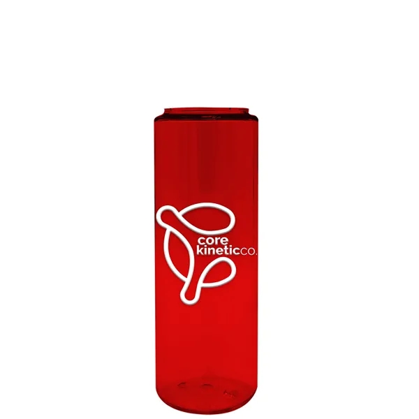Freedom Bottle - 28 oz.Transparent Tritan™ Bottle with Ring Straw Lid... from ASI 40480 Koozie Group