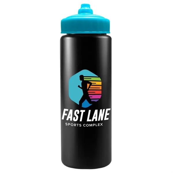 The Sports Quart - 32 oz. Sports Bottle. Hands-free valve lid... from ASI 40480 Koozie Group