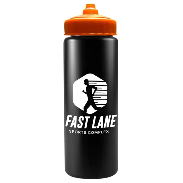 The Sports Quart - 32 oz. Sports Bottle. Hands-free valve lid... from ASI 40480 Koozie Group