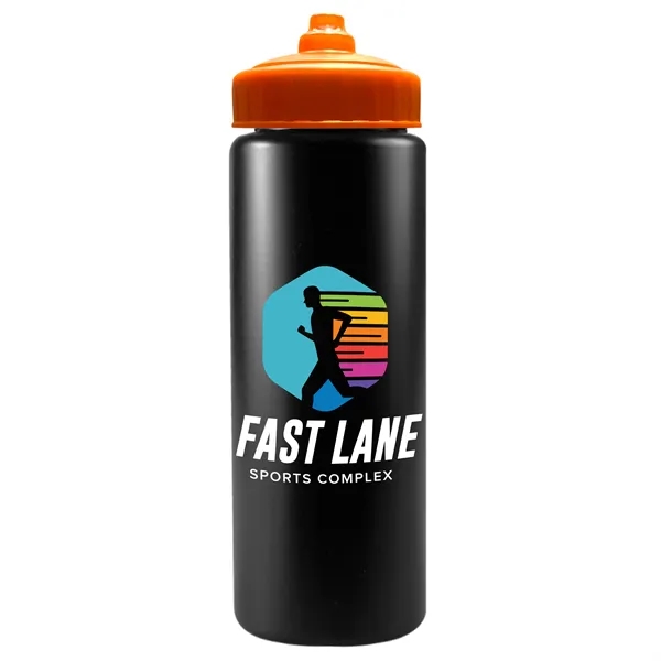 The Sports Quart - 32 oz. Sports Bottle. Hands-free valve lid... from ASI 40480 Koozie Group
