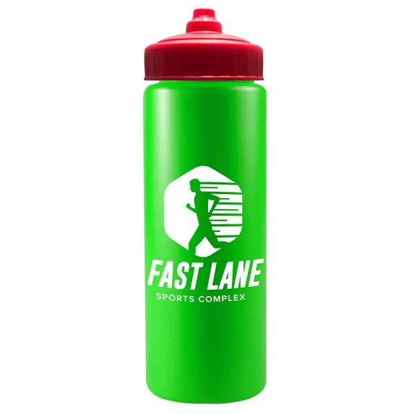 The Sports Quart - 32 oz. Sports Bottle. Hands-free valve lid... from ASI 40480 Koozie Group