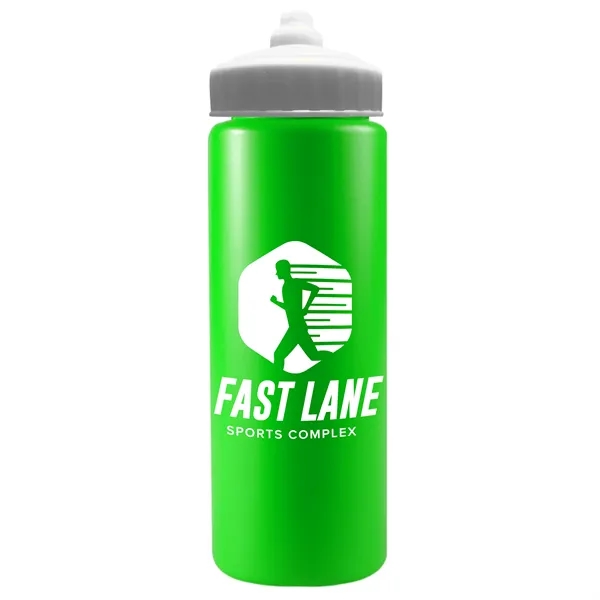 The Sports Quart - 32 oz. Sports Bottle. Hands-free valve lid... from ASI 40480 Koozie Group