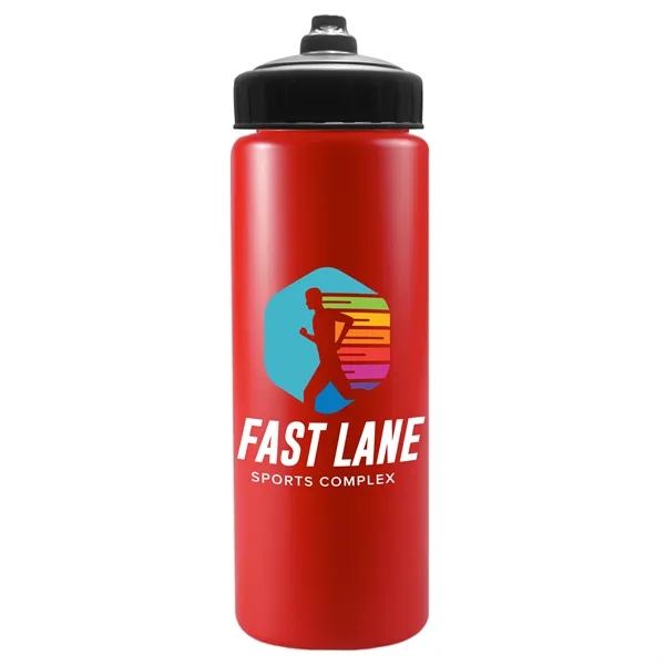 The Sports Quart - 32 oz. Sports Bottle. Hands-free valve lid... from ASI 40480 Koozie Group