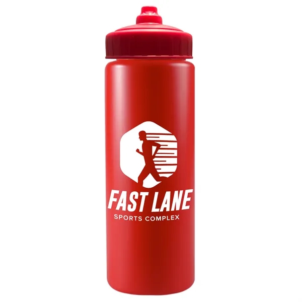 The Sports Quart - 32 oz. Sports Bottle. Hands-free valve lid... from ASI 40480 Koozie Group