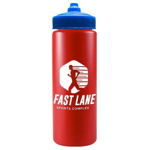 The Sports Quart - 32 oz. Sports Bottle. Hands-free valve lid... from ASI 40480 Koozie Group
