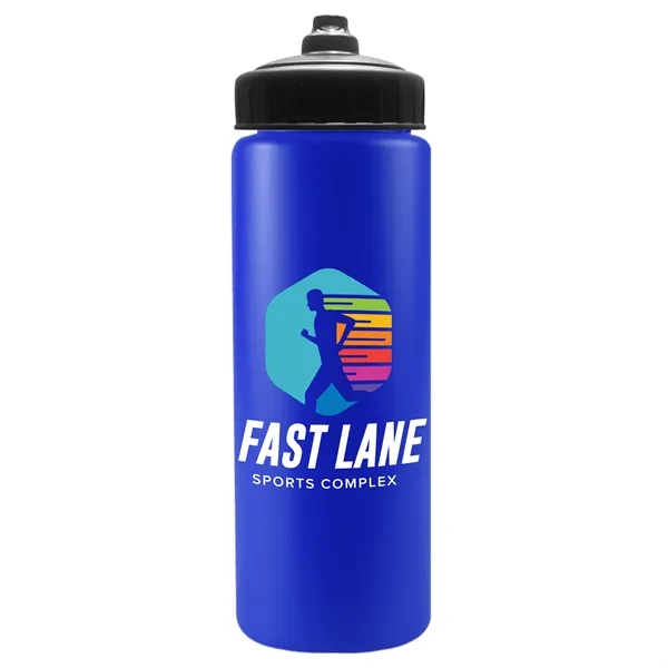 The Sports Quart - 32 oz. Sports Bottle. Hands-free valve lid... from ASI 40480 Koozie Group