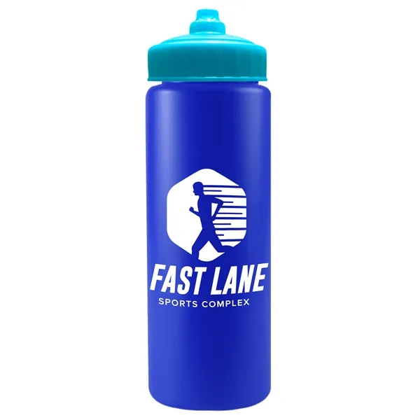 The Sports Quart - 32 oz. Sports Bottle. Hands-free valve lid... from ASI 40480 Koozie Group
