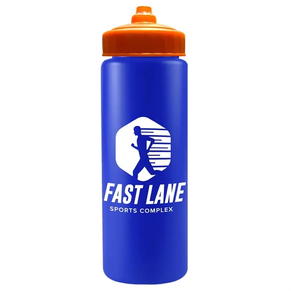 The Sports Quart - 32 oz. Sports Bottle. Hands-free valve lid... from ASI 40480 Koozie Group